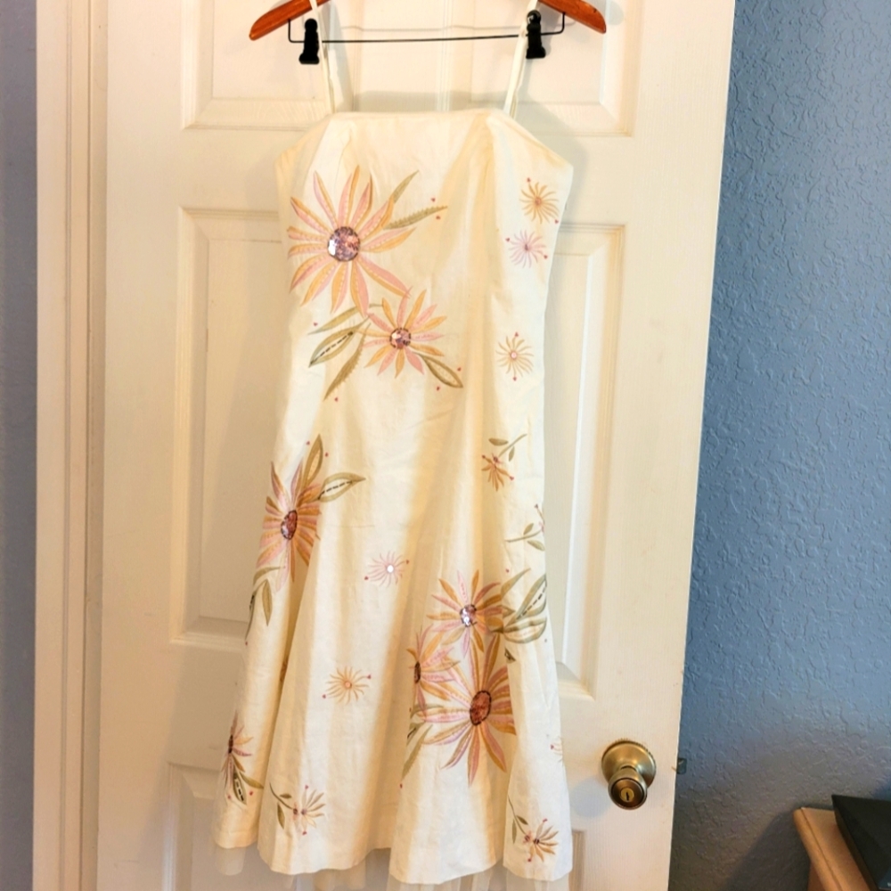 Women's Definition Floral Print Party Dress UK Size 10 - US Size 6 - EUR Size 36